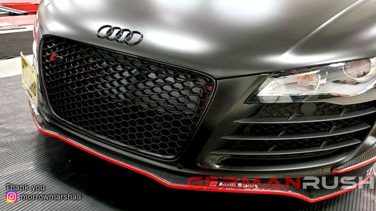 Marshall's Audi R8 German Rush Carbon Fiber Front Splitter