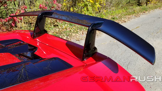 Gary's Lamborghini Huracan with Carbon Fiber Performance Style Rear Spoiler by German Rush