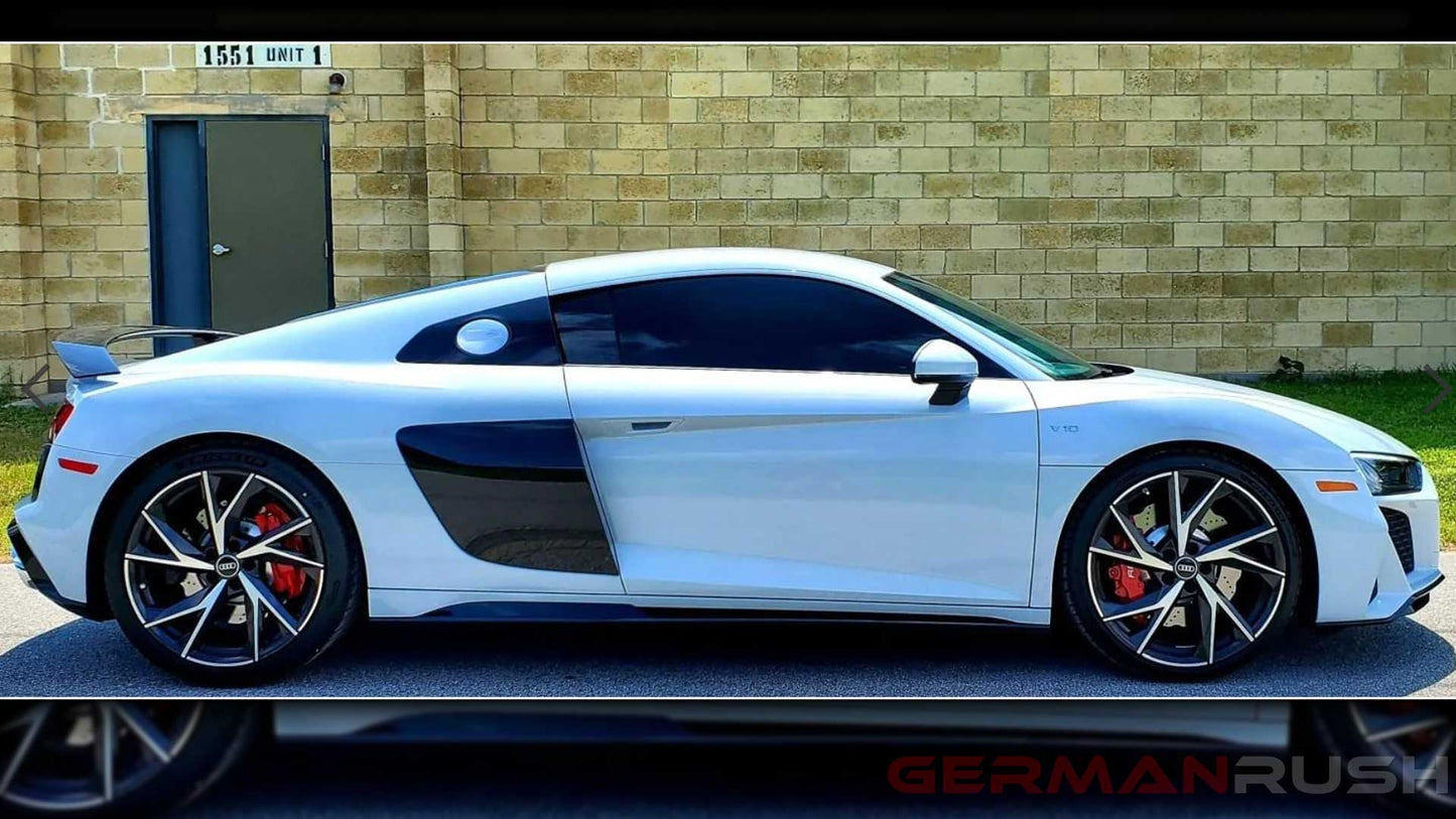 Wing GT Style in Carbon Fiber for the Audi R8 4S, GT Wing, Gen 2, 2nd Gen, aggressive look, aerodynamic, improve stability, down force, Factory Style,