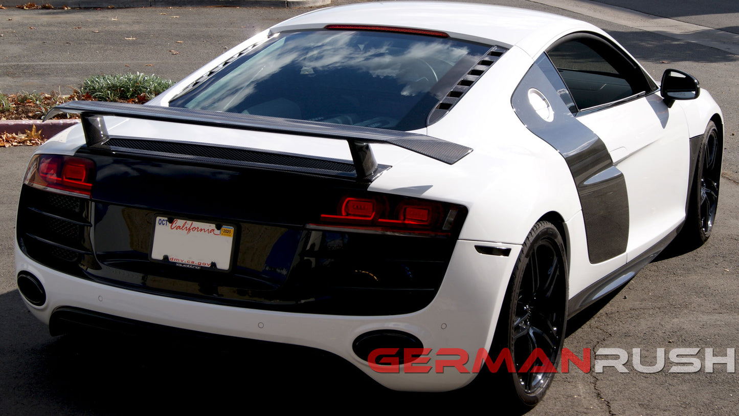 Rear Engine Vents Coupe in Carbon Fiber for Audi R8 2007-2014
