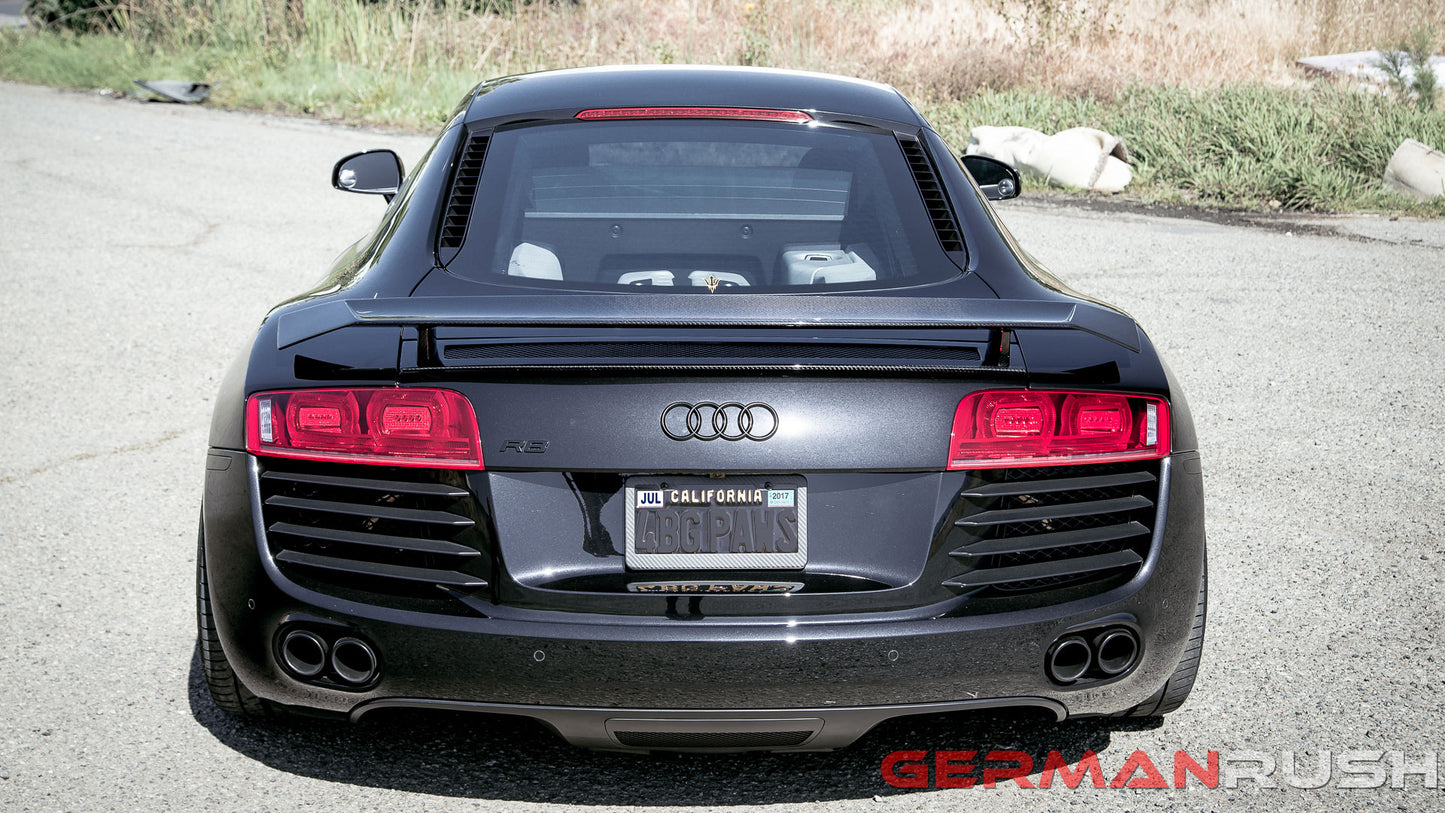 Wing 2nd Gen Style For Audi R8 2007-2015 In Carbon Fiber Or Fiberglass For The Coupe And Spyder