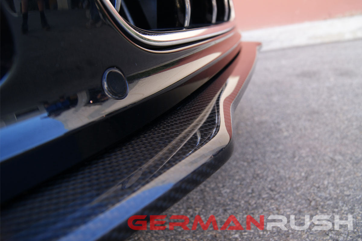 Front Splitter German Rush for the Audi R8 2007-2015 in Carbon Fiber or Fiberglass