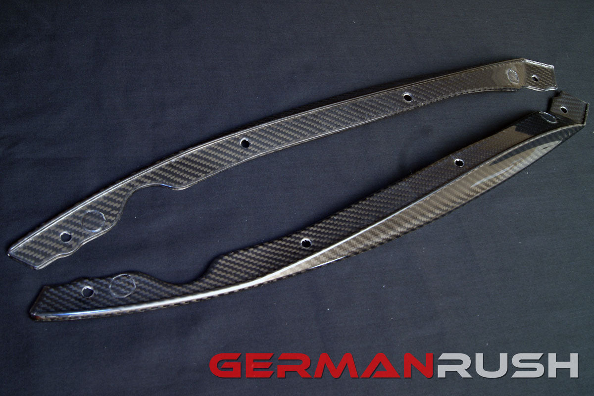 Front Splitter and Side Splitter Kit Carbon Fiber Jaguar F-Type 2014-2016