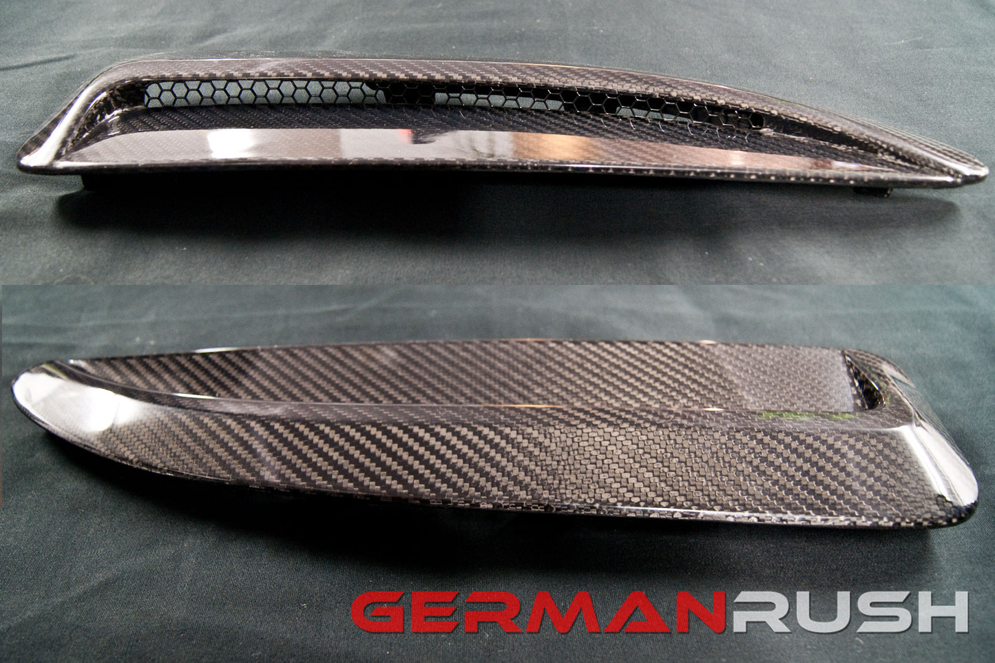 Hood Vents Carbon Fiber Jaguar F-Type 2014-2016 by German Rush