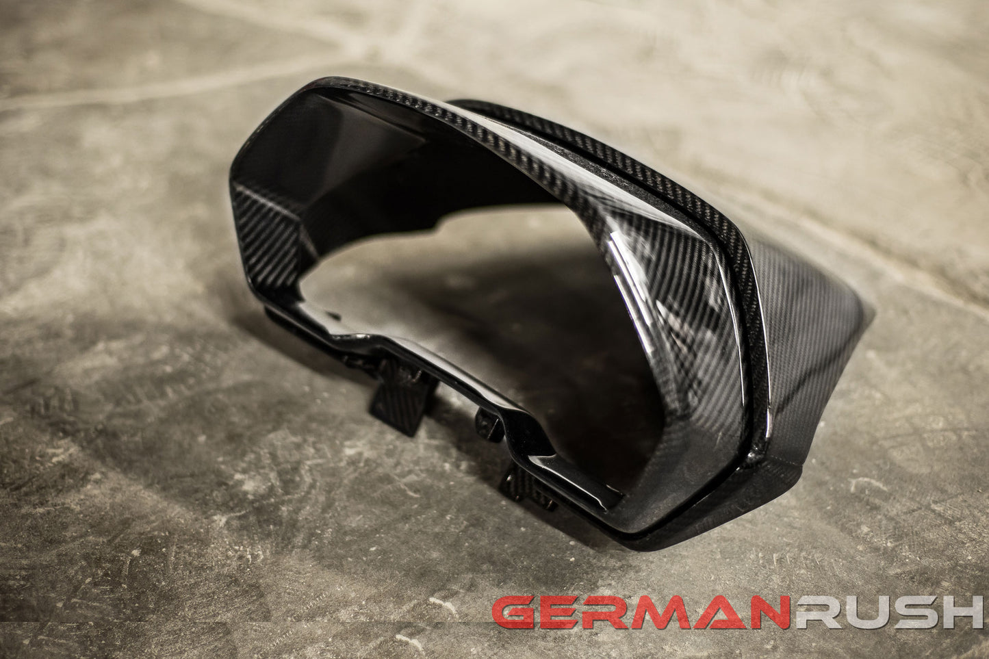 Dash Cluster Housing + Hood Cover for Lamborghini Aventador in Carbon Fiber by GR