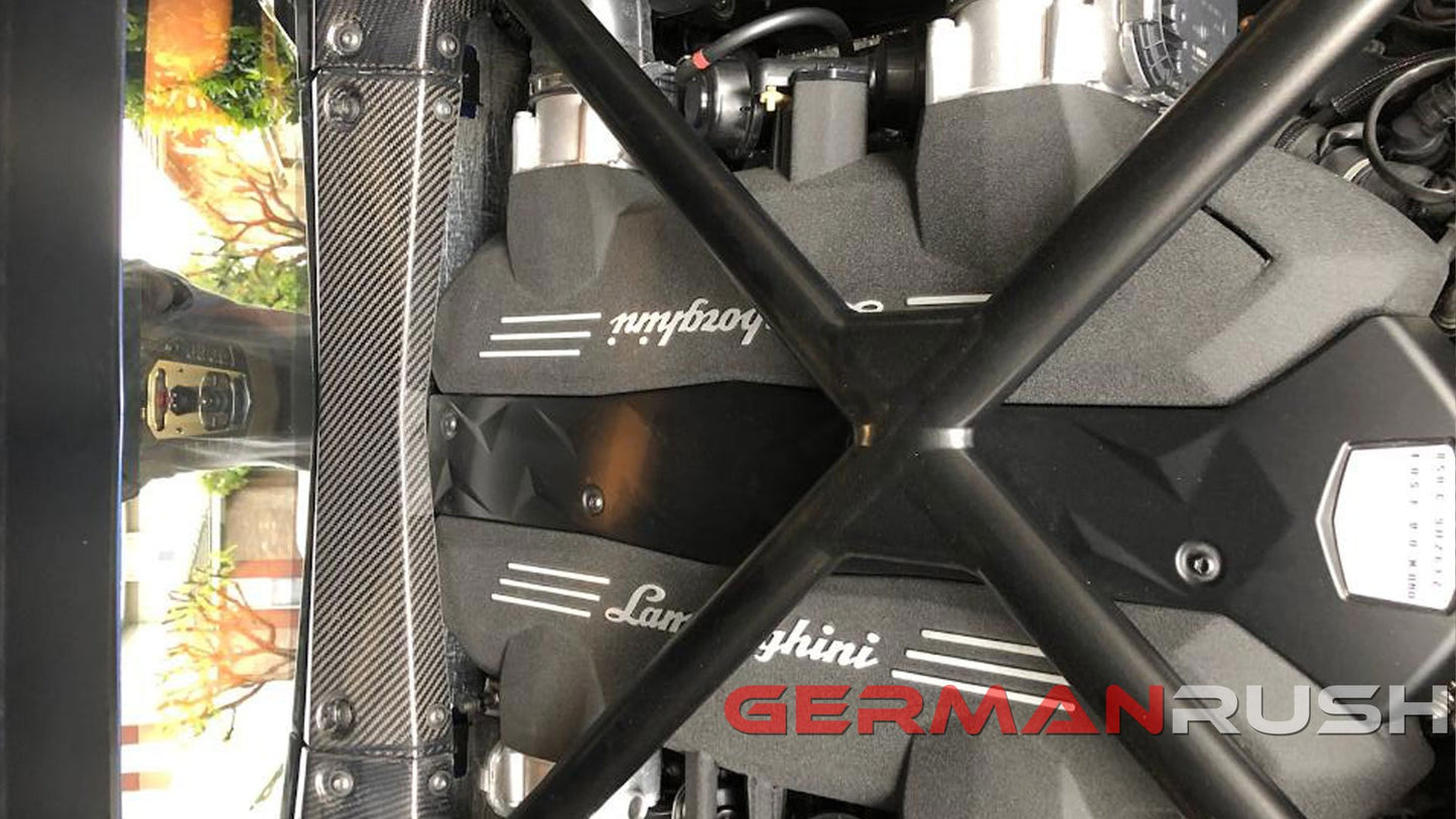 Lamborghini Aventador 2011-2019 Carbon Fiber 6 piece Engine Bay Kit by GR