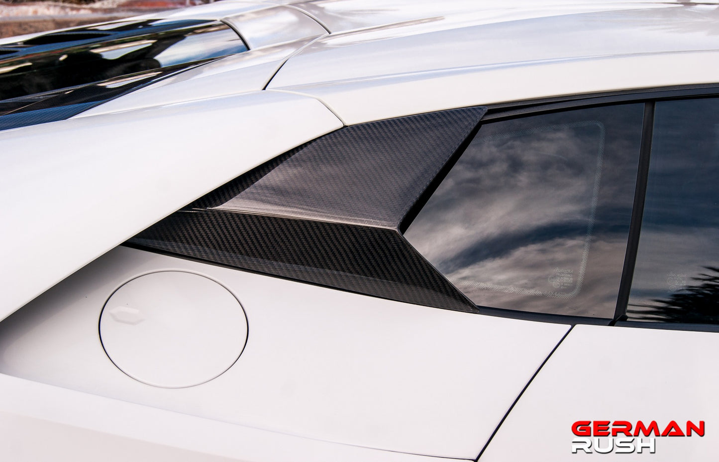 Coupe Side Window Vents Carbon Fiber Lamborghini Huracan 14-19