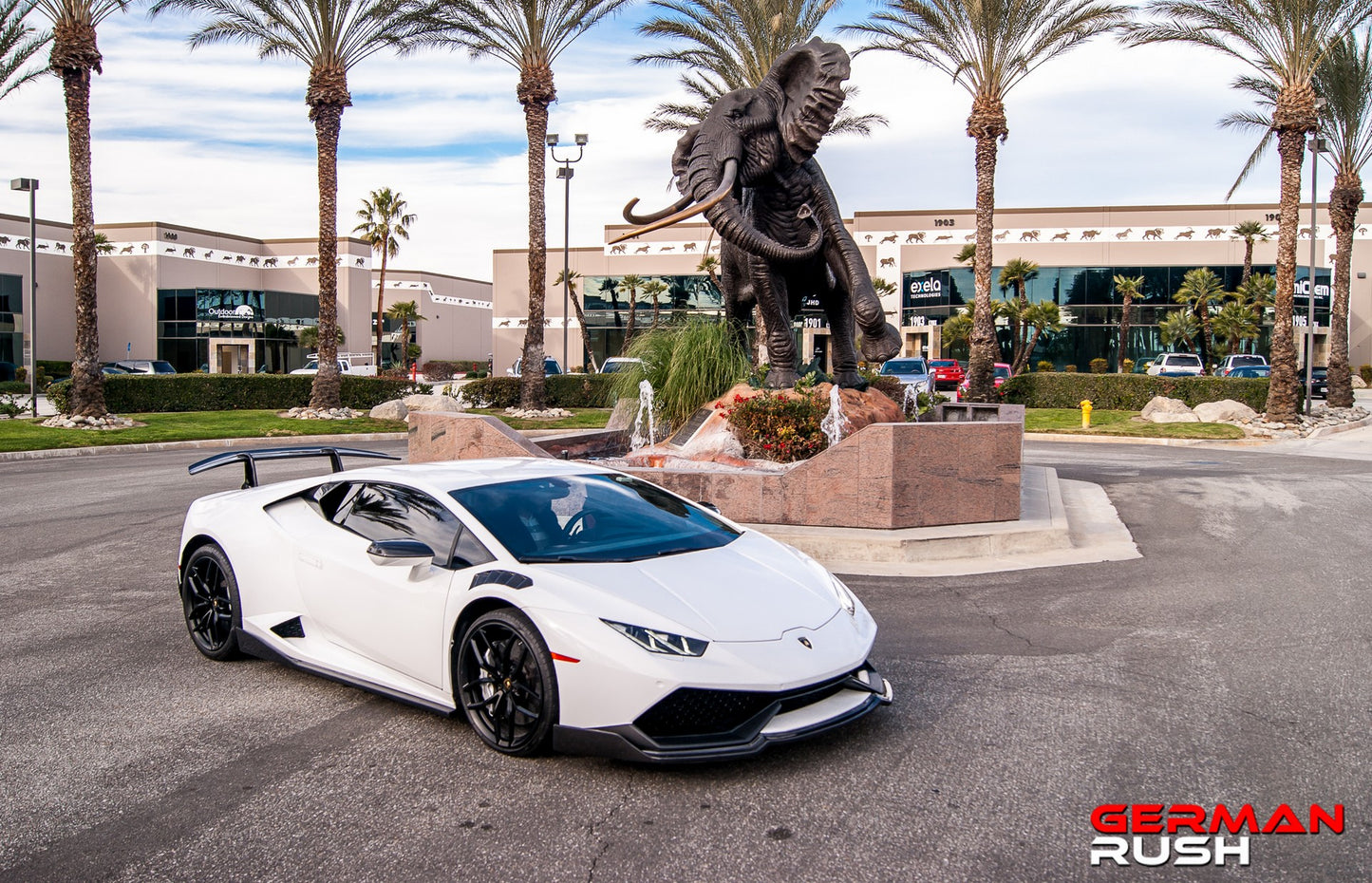 Coupe Side Window Vents Carbon Fiber Lamborghini Huracan 14-19