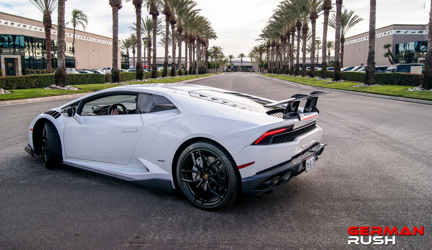 Coupe Side Window Vents Carbon Fiber Lamborghini Huracan 14-19