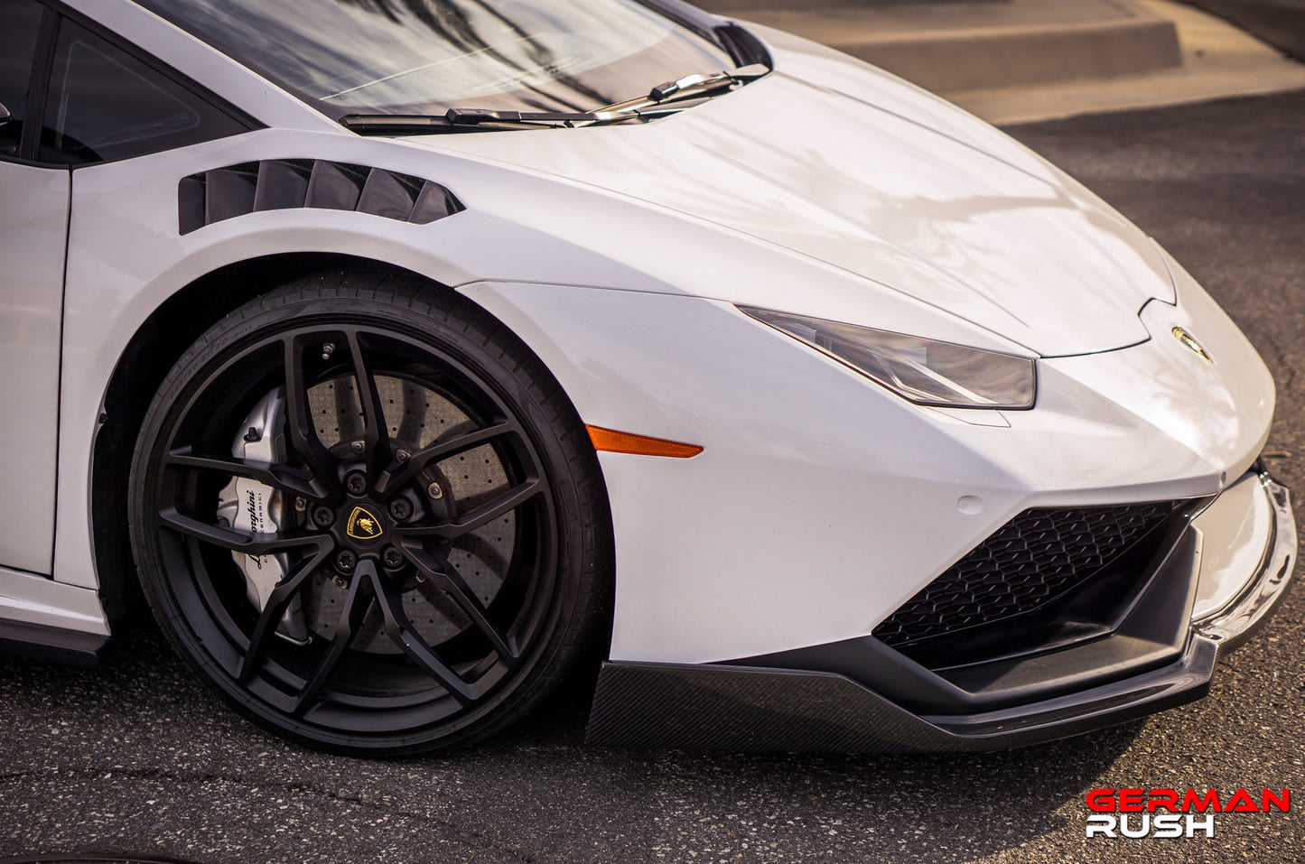 Vented Front Fenders (all models) Carbon Fiber Lamborghini Huracan 14-19 vacuum