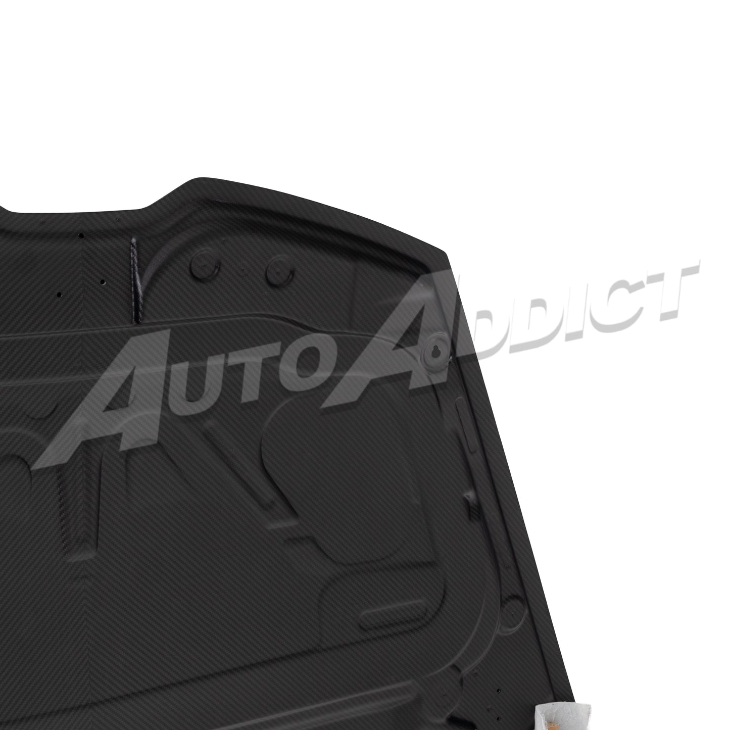 2014–2024 Lamborghini Huracán Type-Tecnica V-Shaped Dry Double-Sided Carbon Fiber Hood