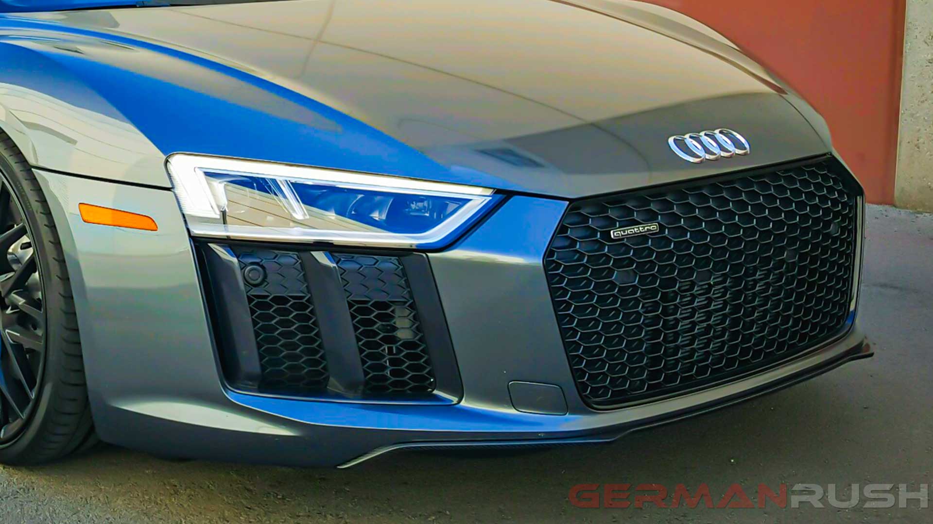 Factory Front Splitter in Carbon Fiber for the Audi R8 4S – German Rush