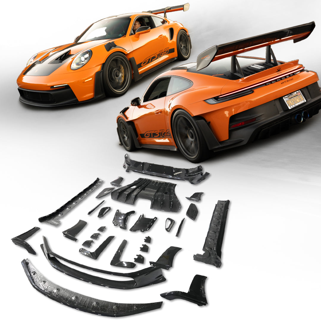 2023-2026 Porsche 992 GT3 RS Track Package Pre Preg Carbon Fiber 28pc Kit