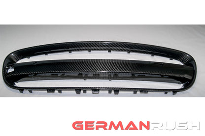 Grill Frame and License Plate Bar Kit Carbon Fiber Jaguar F-Type 2014-2016