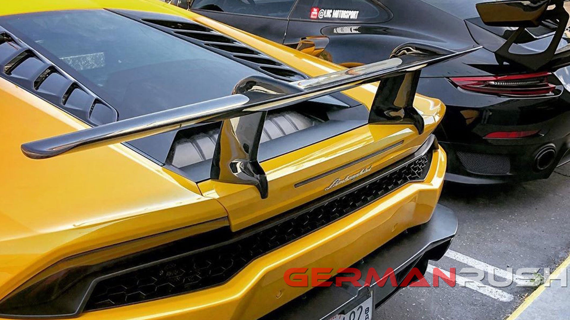 Performance Rear Spoiler (base model) Carbon Fiber Lamborghini Huracan 14-19